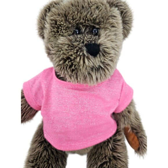 Build A Bear Workshop 1999 Plush Stuffed Teddy Pink Shirt - Picture 4 of 12